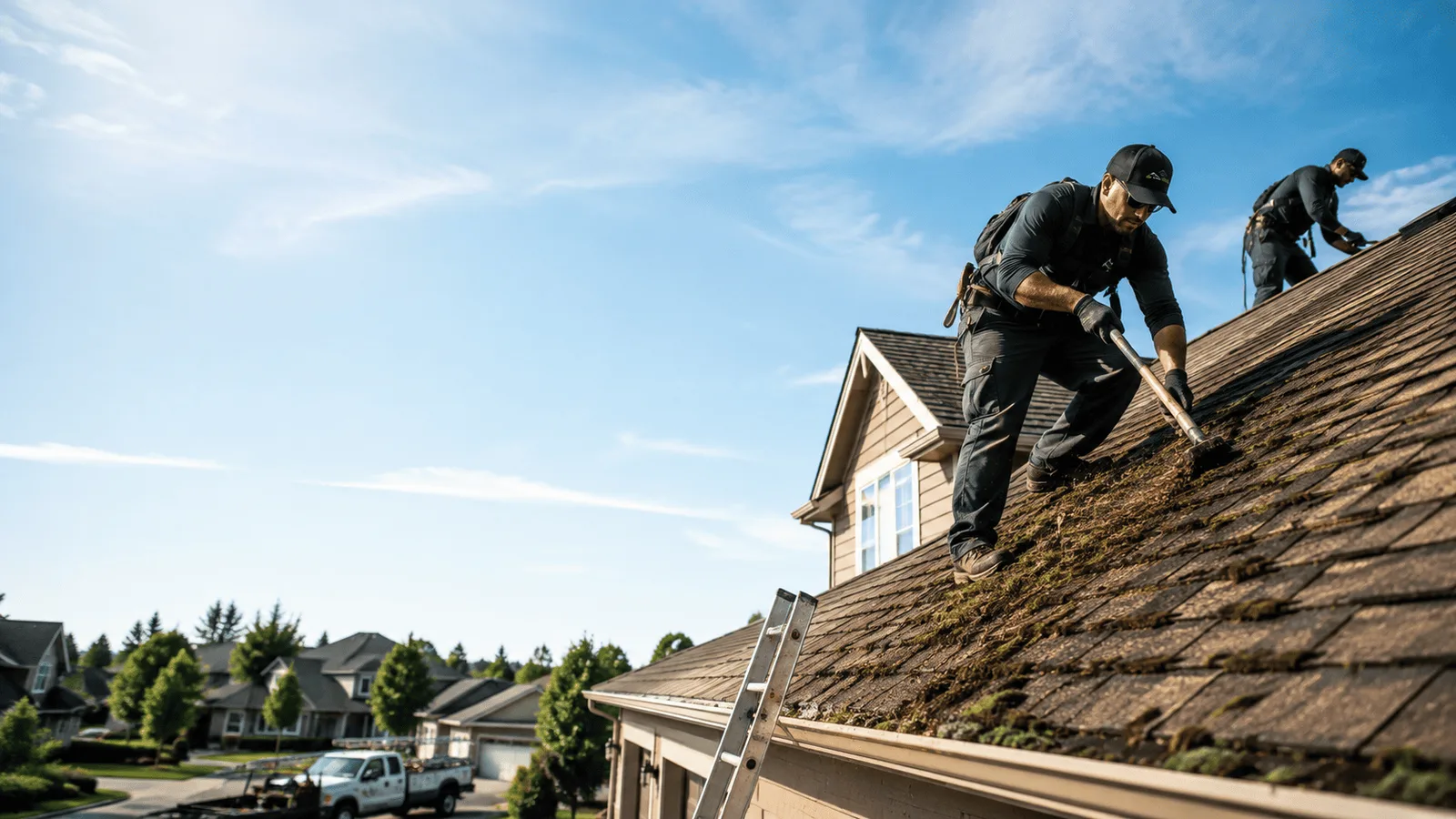 Roof Moss Removal in Downing, MO near me